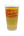 A pint of Candid's Kanpai Rice Lager in a Candid branded pint glass. 